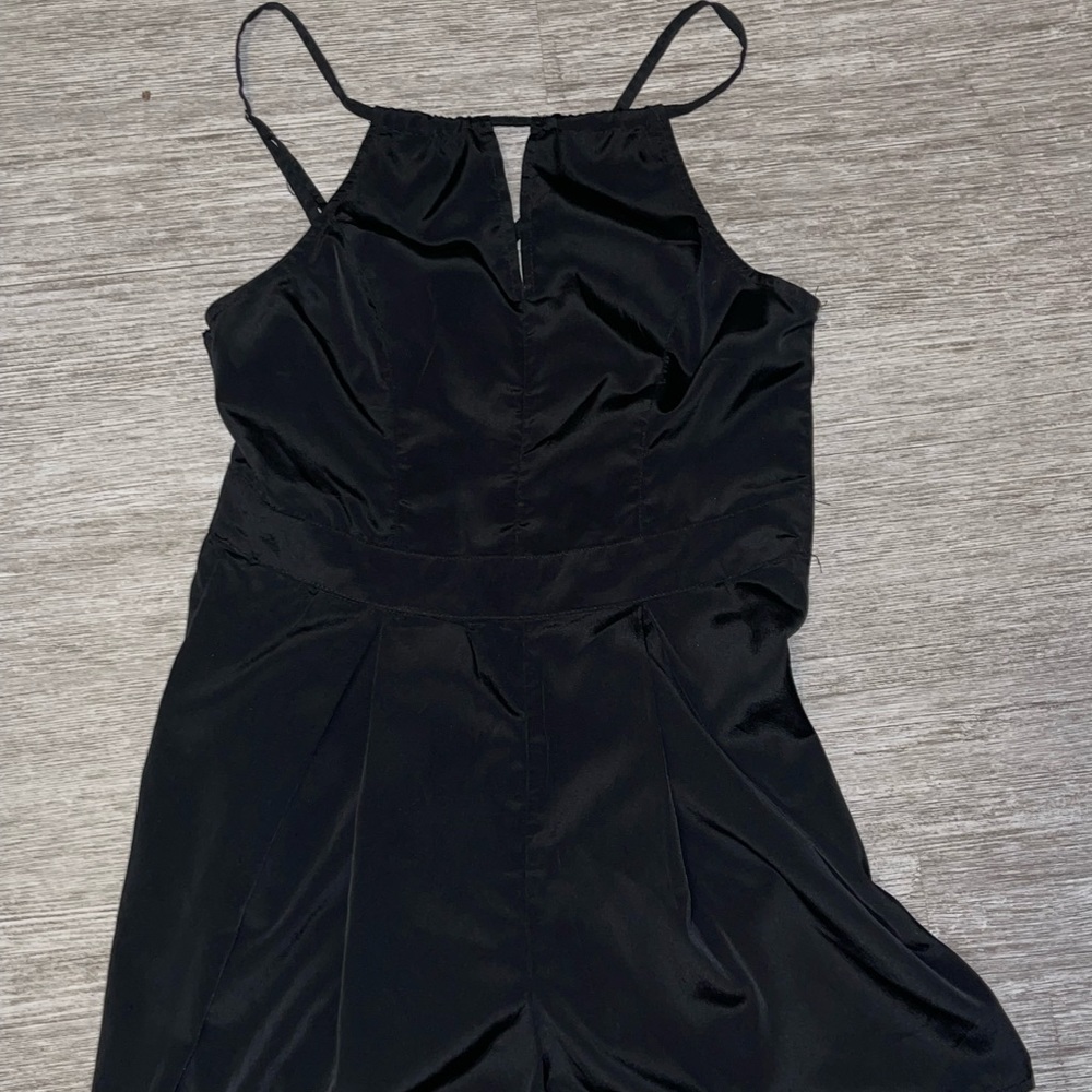 Black hollister romper